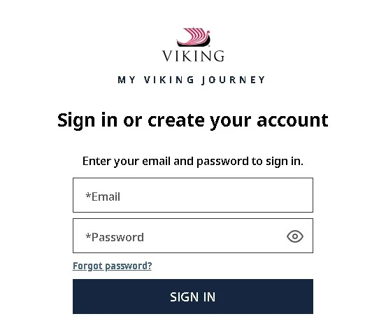 my viking cruise signin