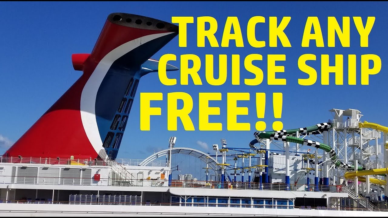 How to Track a Cruise Ship