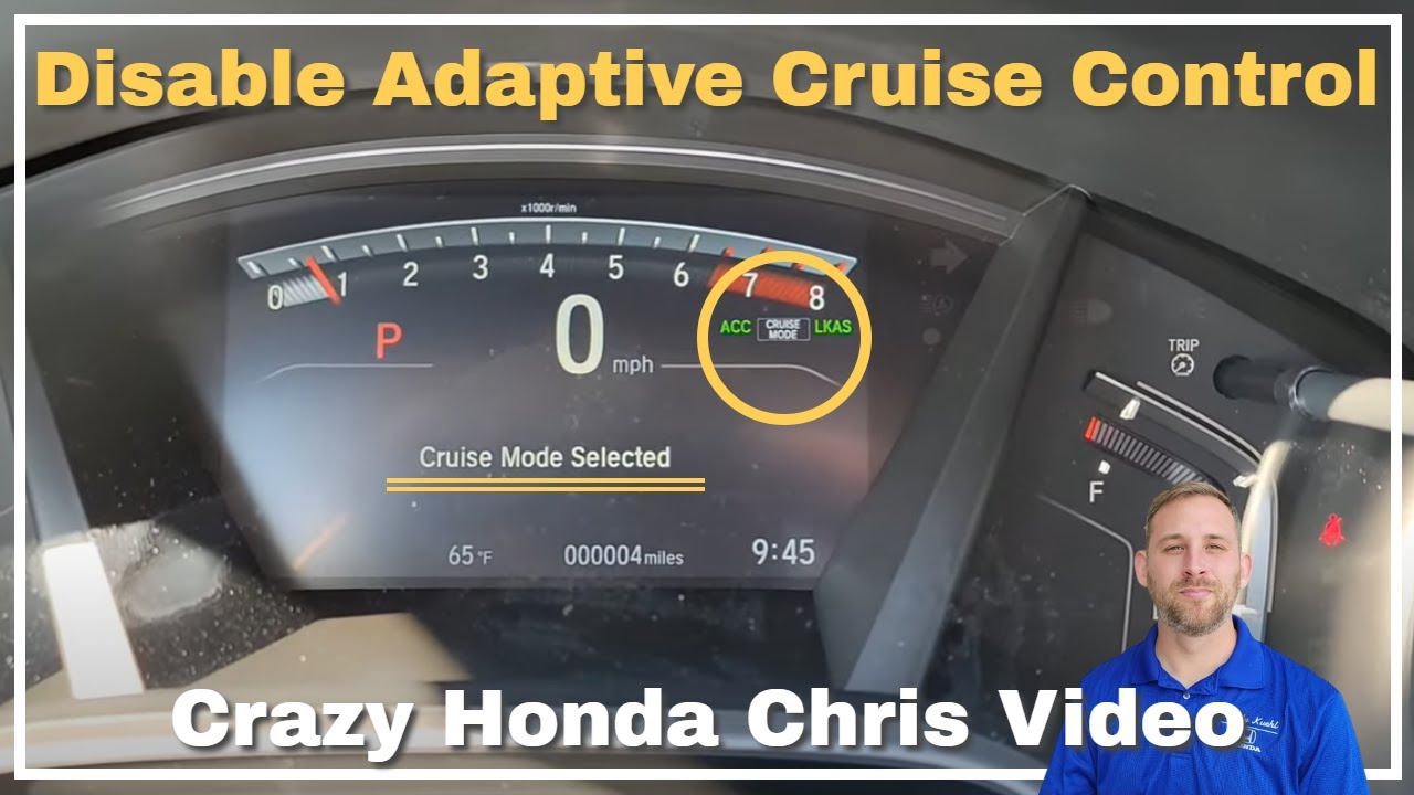 How to Turn off Adaptive Cruise Control