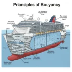 how do cruise ships float