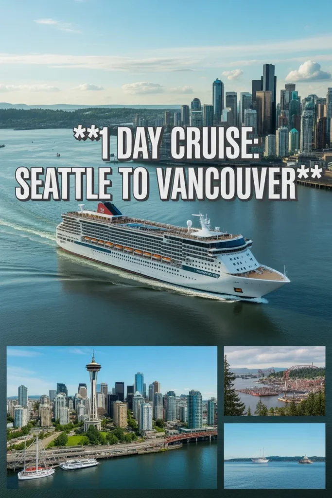 1 day cruise seattle to vancouver