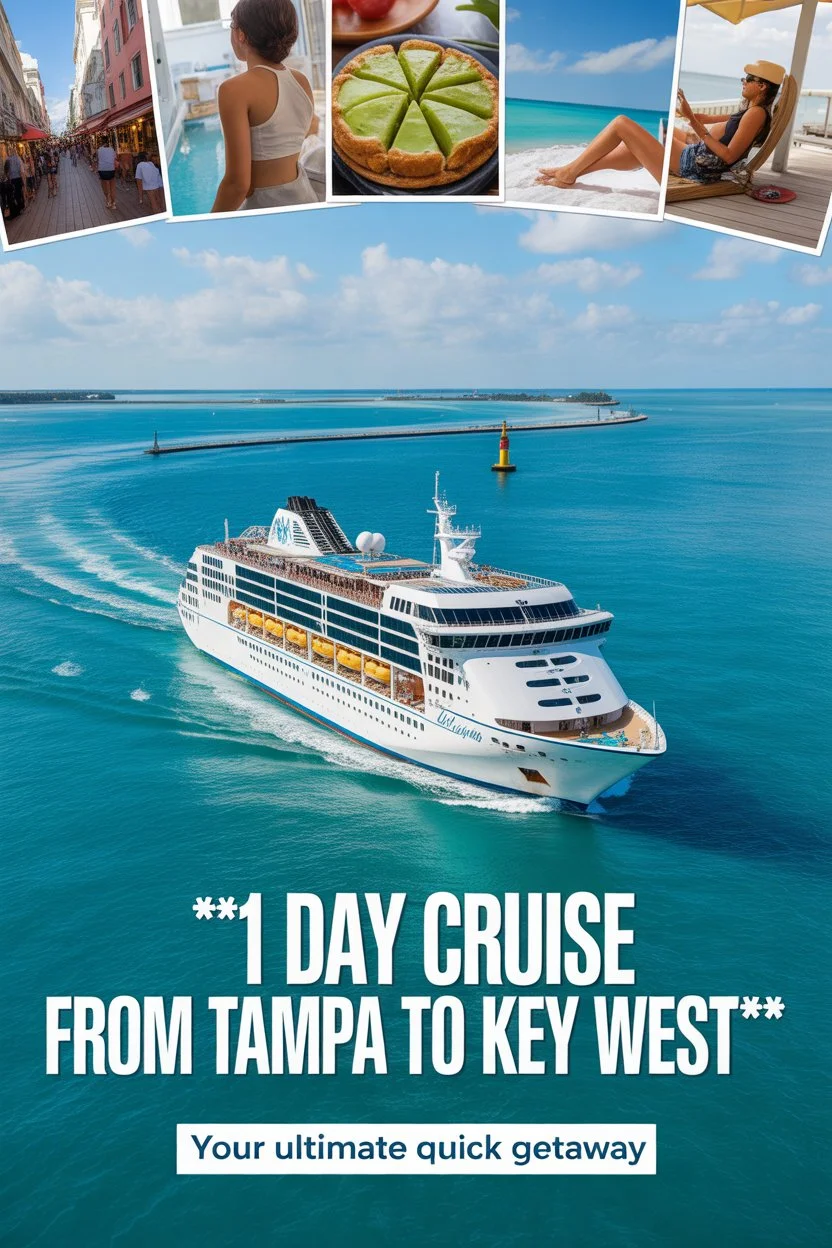 1 day cruise from tampa to key west