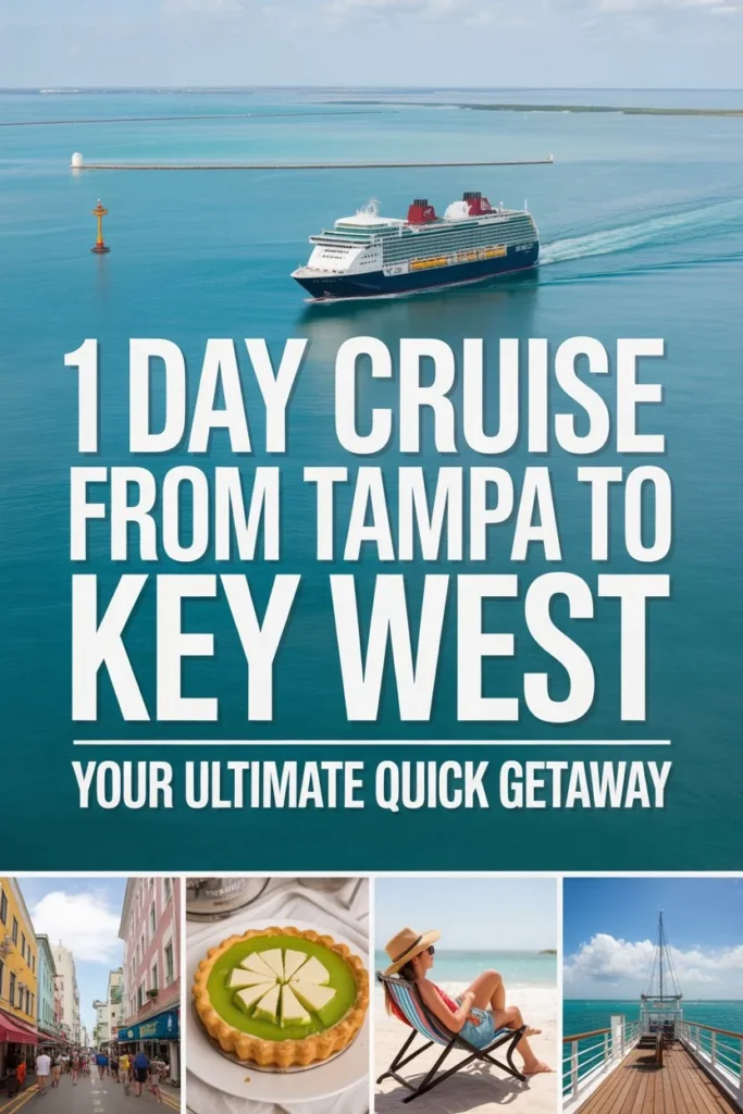 1 day cruise from tampa to key west