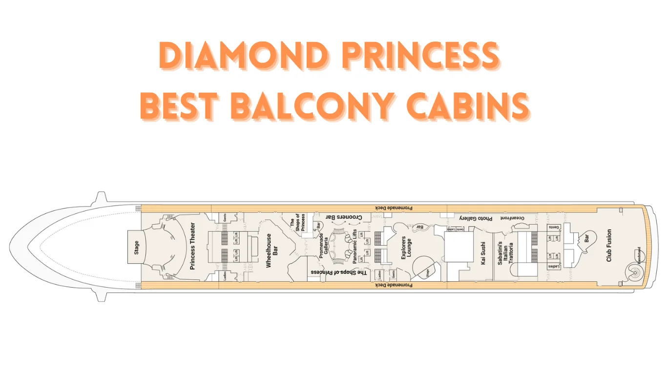 diamond princess best balcony cabins
