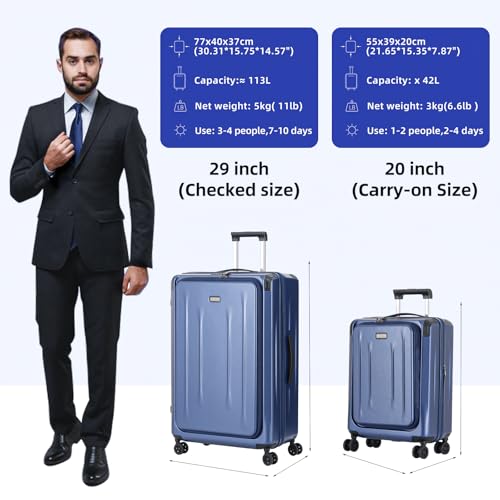 LOUIS KAISER Carry On Luggage