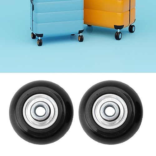 Hilitand Dual Bearing Luggage Wheel Replacement Kit, Silent Operation, Heavy Duty Capacity, Long Lasting with Easy Installation for Trolley Case Suitcase (54x18mm/2.1x0.7in)