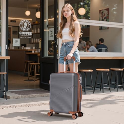 Cosbarn Carry On Luggage 22x14x9 Airline Approved
