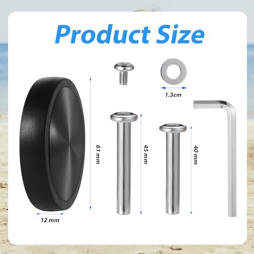 Luggage Wheels Replacement Kit