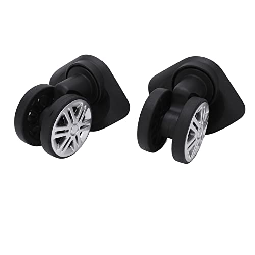 1 Pair Luggage Wheels Suitcase Casters Repalcement Double Row Wheels, Luggage Wheels Replacement, Luggage Replacement Wheels