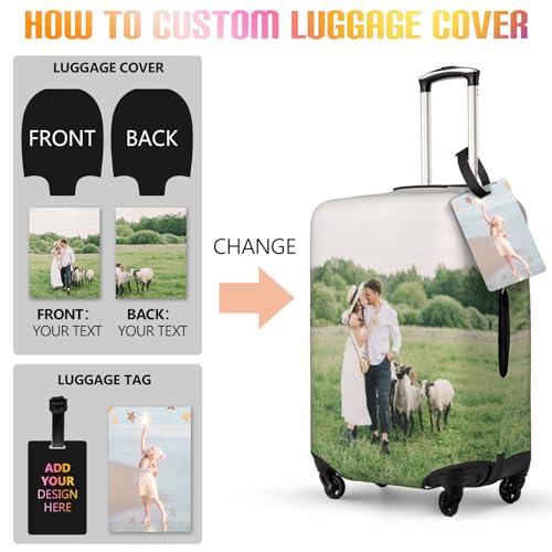 ELESTONE Custom Luggage Cover for 18