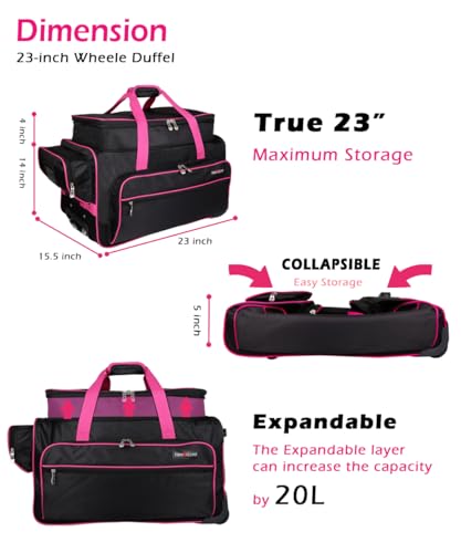 Heendzoo Dance Bag with Garment Rack