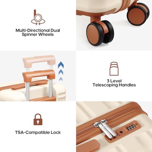 Romtour Suitcase Set 3 Piece