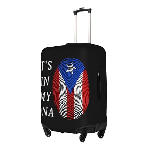 Generic Travel Luggage Cover It'S In My Dna Puerto Rico Fashion Washable Baggage Suitcase Protector Fit For 18
