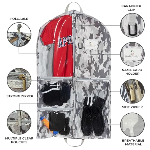 Waterproof Hanging Garment Bag 40 inch Clothes Bag with Gusset