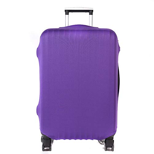 lasenersm 1 Piece Polyester Luggage Cover Protector Travel Luggage Elastic Cover Washable Suitcase Cover Luggage Sleeve Fits 19