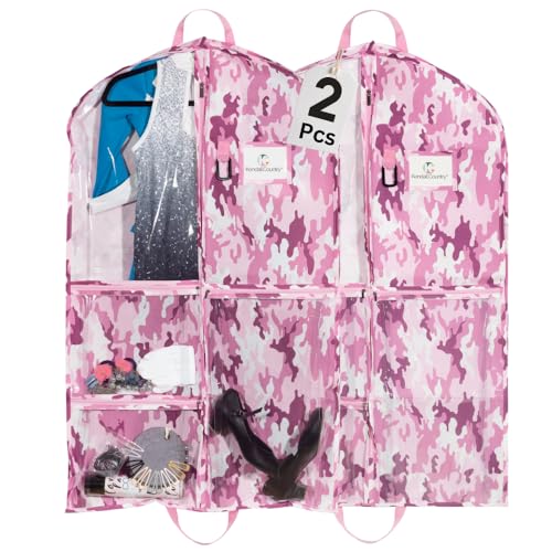 Waterproof Hanging Garment Bag 40 inch Clothes Bag with Gusset