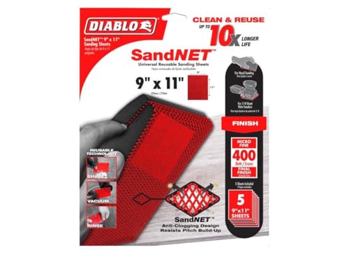 Freud Diablo 9x11 SandNet 5PK 400G