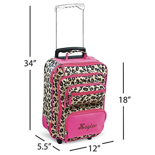 Lillian Vernon Personalized Rolling Luggage for Kids