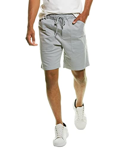 Vince Mens Canvas Garment Dye Shorts, City Blue, XX-Large US