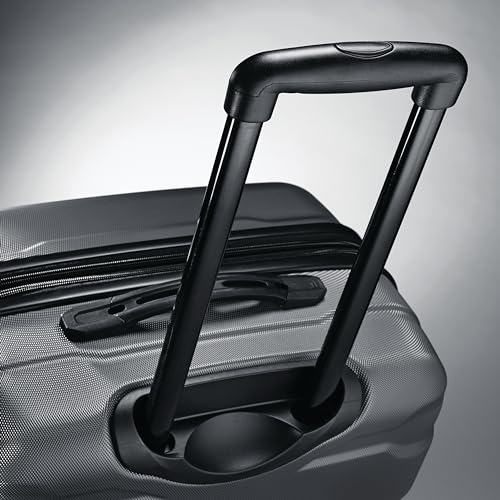 Samsonite Omni PC Hardside Expandable Luggage with Spinner Wheels, Carry-On 20-Inch, Charcoal