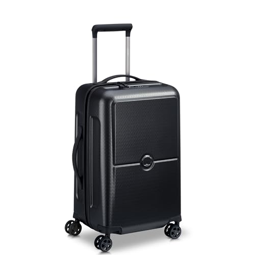 DELSEY PARIS Turenne Hardside Luggage with Spinner Wheels, Black