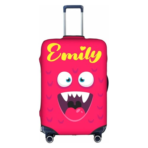 HOFMOY Personalized Luggage Cover Custom Suitcase Cover Protector Customized Elastic Luggage Cover Design Your Own Photos Name Customizable Suitcase Cover