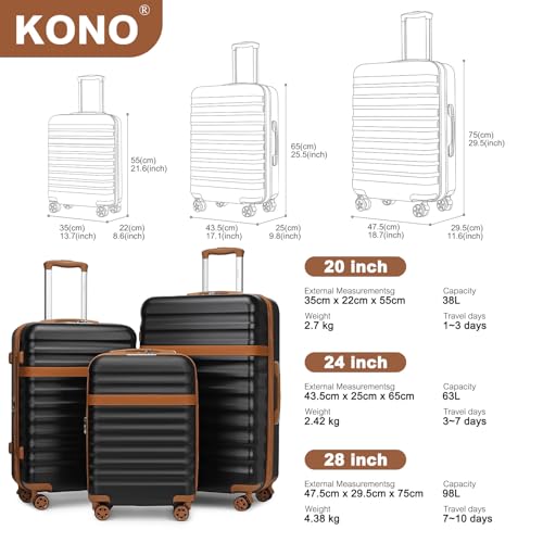 Kono Medium Sized Checked Luggage