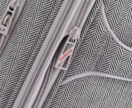 London Fog Kensington Lavender Black Herringbone 20