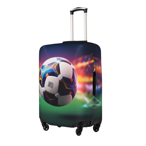 FEMOS Soccer Sports Ball - Travel Suitcase Cover Elastic Luggage Covers Trolley Protector Cover Fits 18