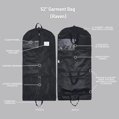 Premium Waterproof Hanging Garment Bag