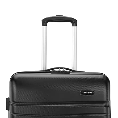 Samsonite Evolve SE Hardside Expandable Luggage with Spinners | Titanium | 2PC SET (Carry-on/Medium)