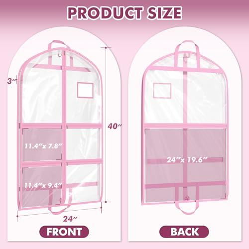 4 Pack Dance Costume Garment Bag