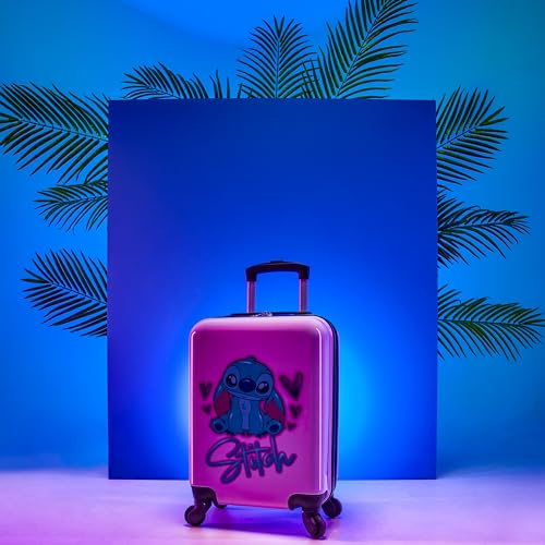 Disney Stitch Suitcase Set or Individual, Hard Shell Suitcase with Wheels 28L
