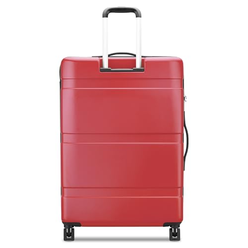 United Colors of Benetton Now Hardside Luggage with Spinner Wheels, Red