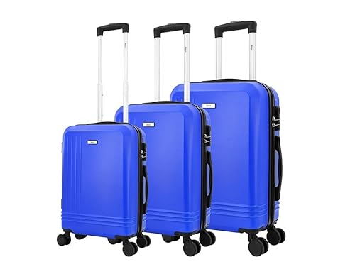 Mirage Alisa ABS Hard shell Lightweight 360 Dual Spinning Wheels Combo Lock 28