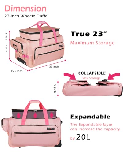 Heendzoo Dance Bag with Garment Rack
