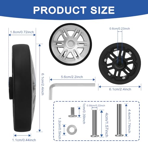 Rimoev Wheels Replacement Kit