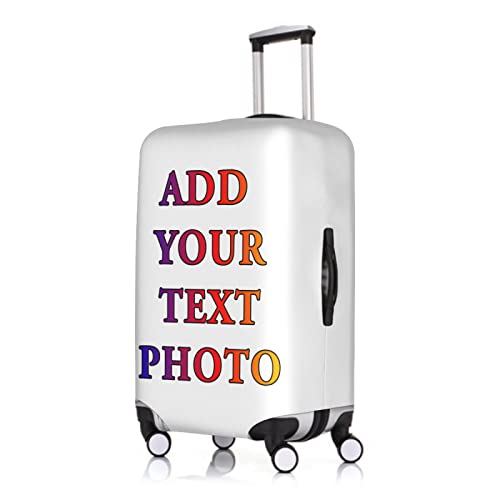 Custom Luggage Cover Design Your Own Luggage Covers For Suitcase Personalized Baggage Suitcase Protector Customized Anti-scratch Suitcase Cover Customize Photo Travel Luggage Cover Small