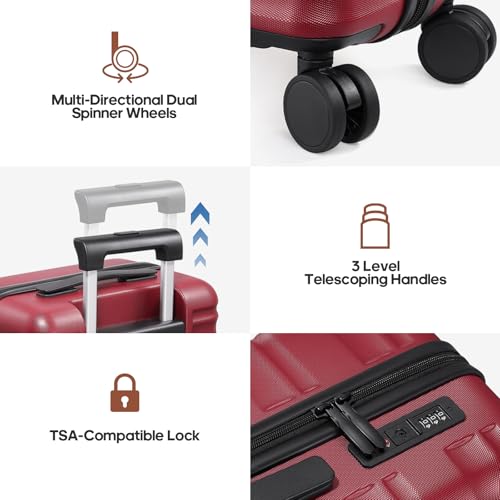 Romtour Suitcase Set 3 Piece