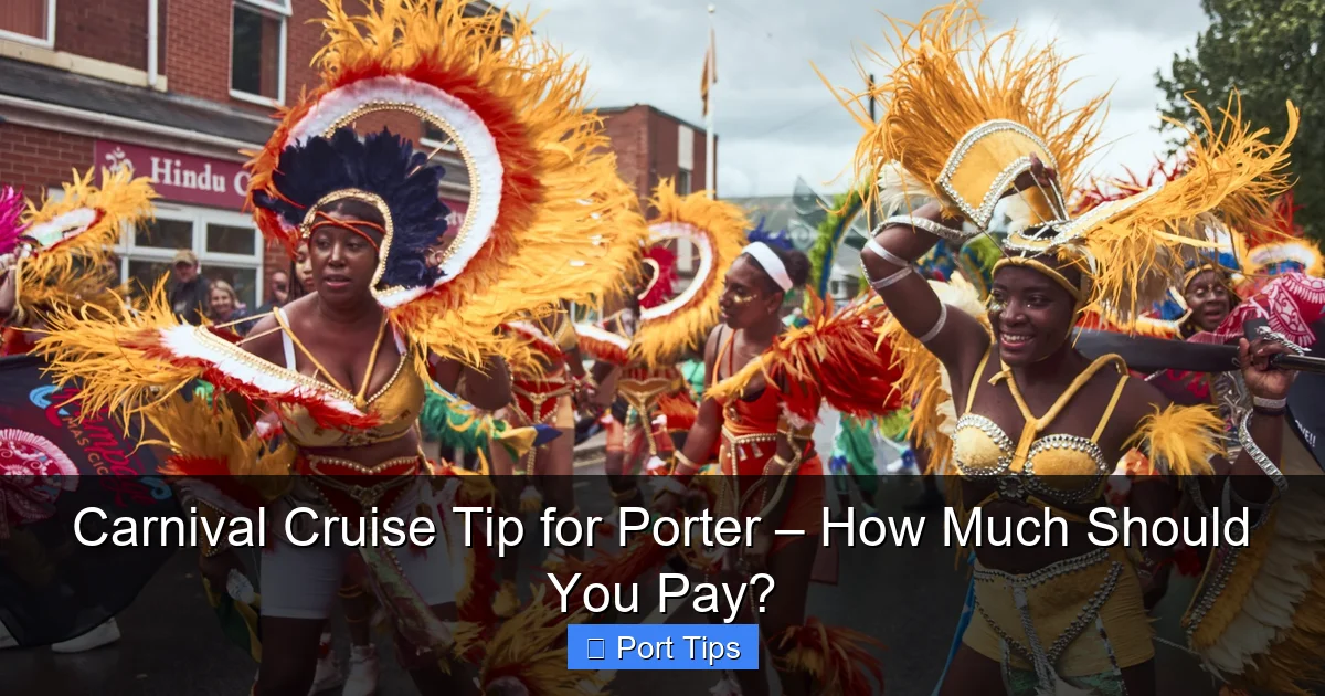 Featured image for Carnival Cruise Tip for Porter – How Much Should You Pay?