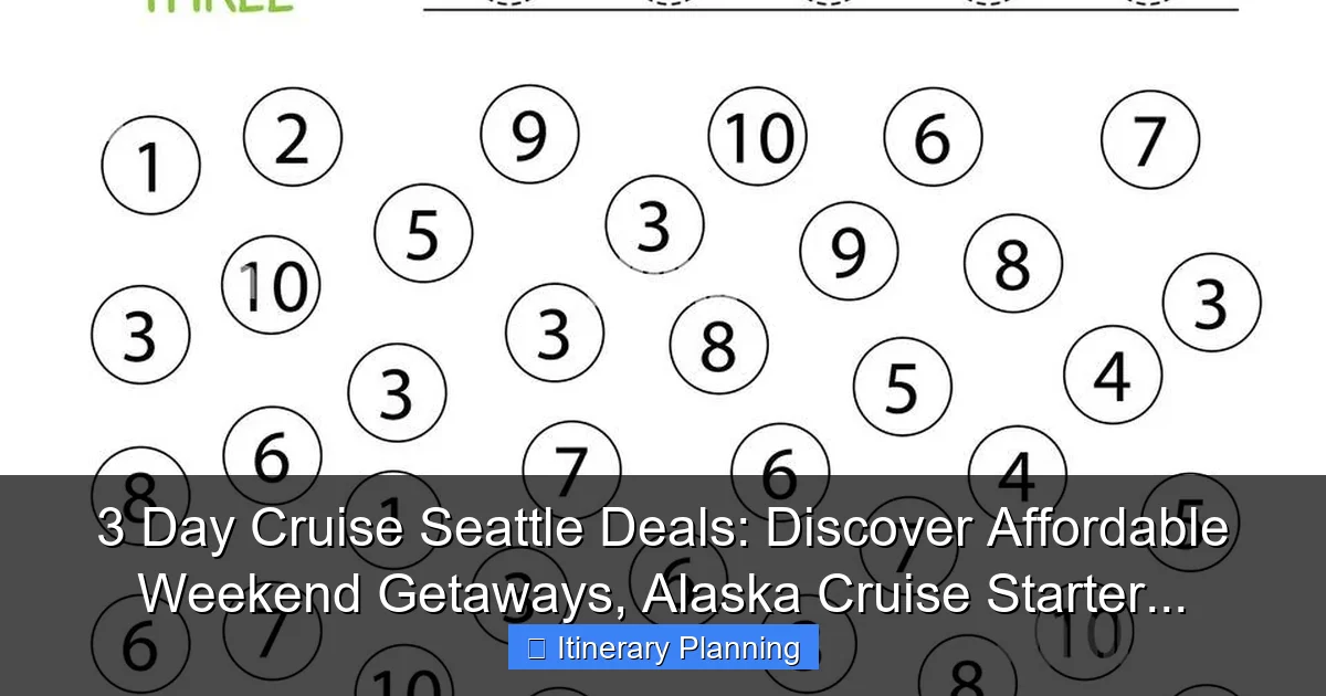 3 Day Cruise Seattle Deals: Discover Affordable Weekend Getaways, Alaska Cruise Starter... - content1 visual guide