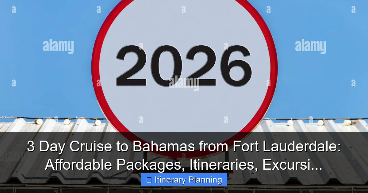 3 Day Cruise to Bahamas from Fort Lauderdale: Affordable Packages, Itineraries, Excursi... - content1 visual guide