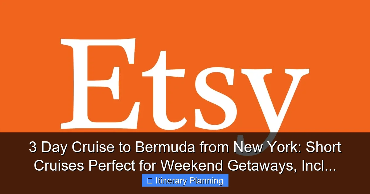 3 Day Cruise to Bermuda from New York: Short Cruises Perfect for Weekend Getaways, Incl... - content1 visual guide