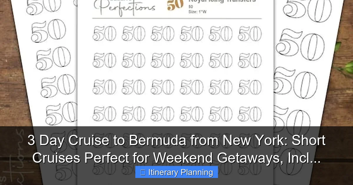 3 Day Cruise to Bermuda from New York: Short Cruises Perfect for Weekend Getaways, Incl... - content2 visual guide