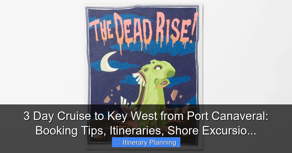 3 Day Cruise to Key West from Port Canaveral: Booking Tips, Itineraries, Shore Excursio... - content1 visual guide