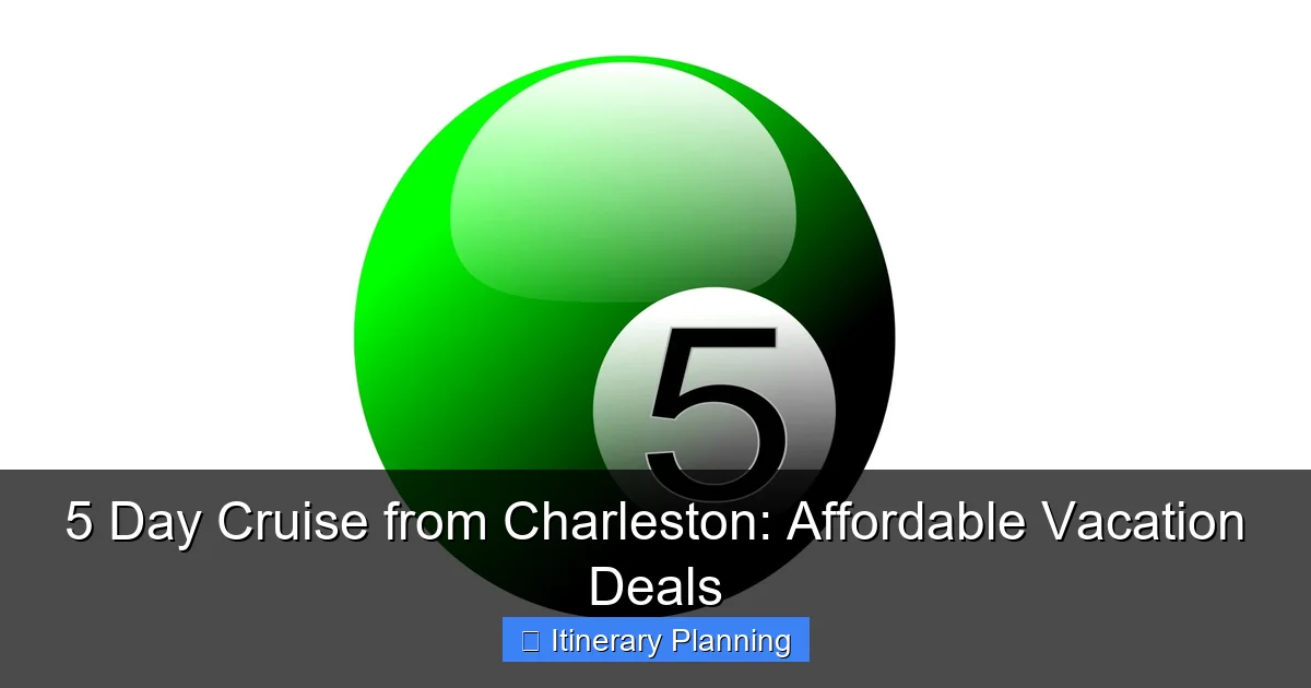 5 Day Cruise from Charleston: Affordable Vacation Deals - content1 visual guide