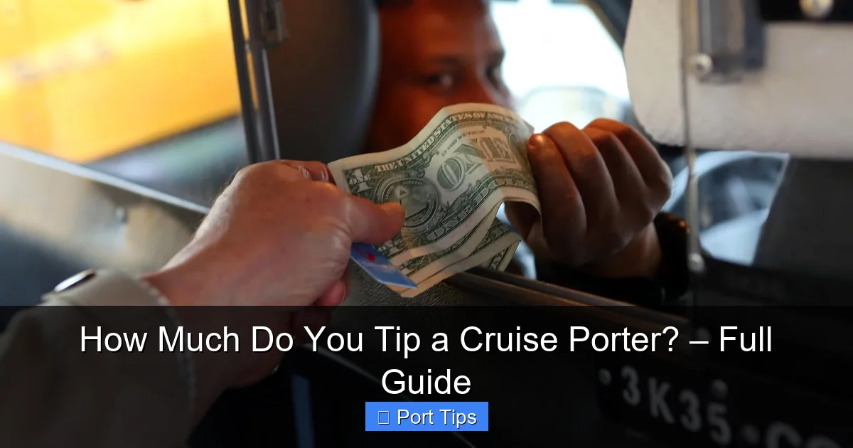 How Much Do You Tip a Cruise Porter? – Full Guide - content2 visual guide
