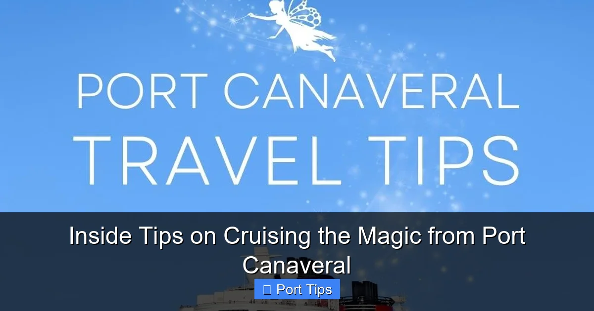 Inside Tips on Cruising the Magic from Port Canaveral - content1 visual guide
