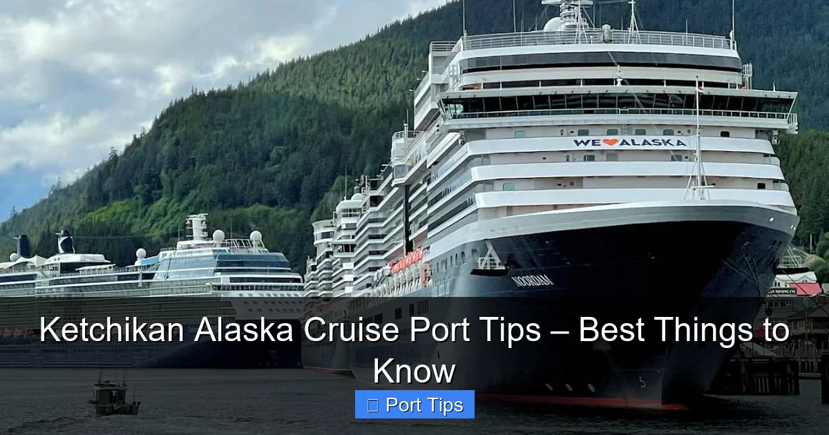 Ketchikan Alaska Cruise Port Tips – Best Things to Know - content2 visual guide