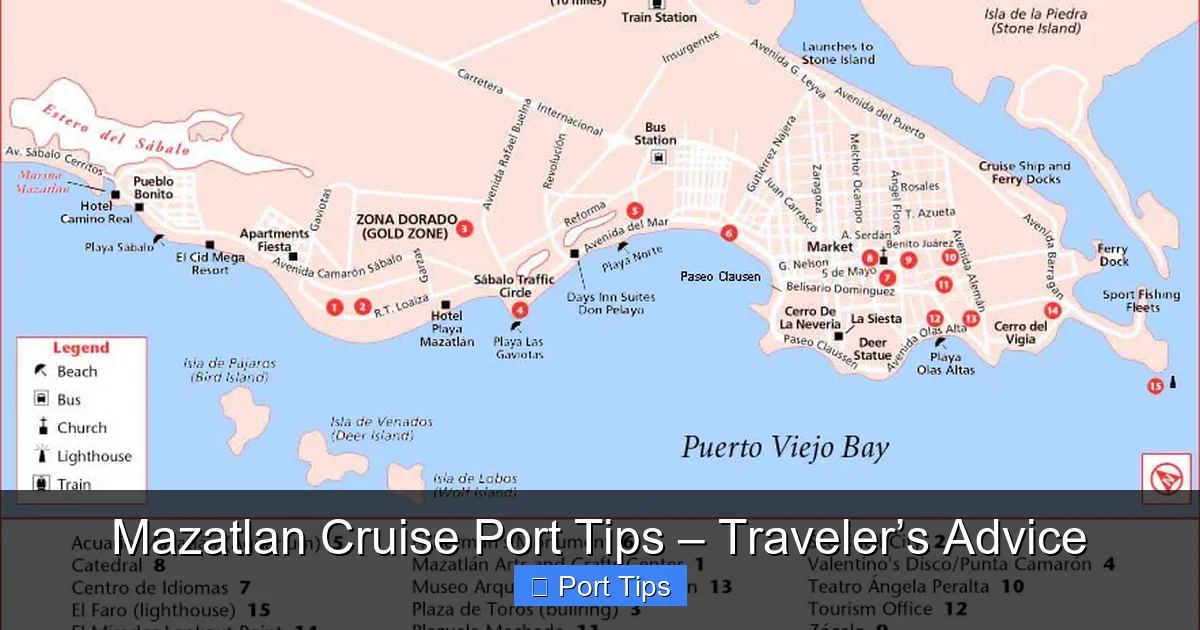 Mazatlan Cruise Port Tips – Traveler’s Advice - content2 visual guide